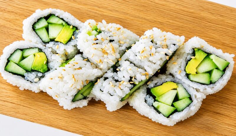 Cucumber Avocado Roll