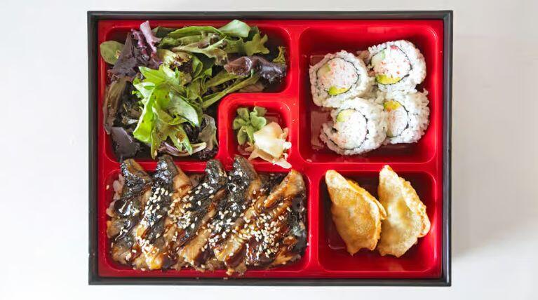 Seared Unagi Bento Box