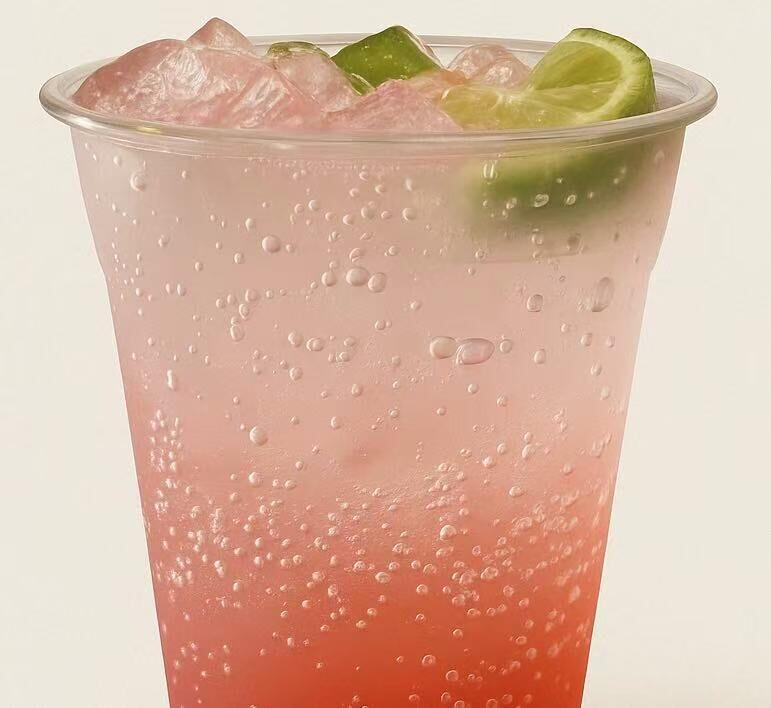 Strawberry Lime Sparkling